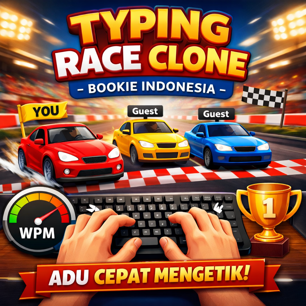 Typing Race Clone - Bookie Indonesia